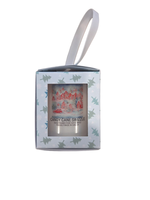 Candy Cane Swizzle Ornament