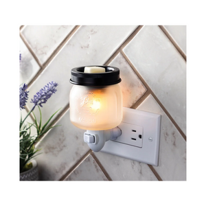Pluggable Classic Fragrance Warmer - Glass Mason Jar
