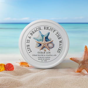 Life is a Beach Enjoy the Waves