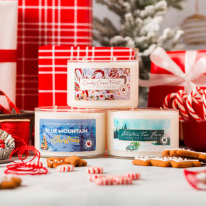 Ferme d'arbres de Noël - deux mèches