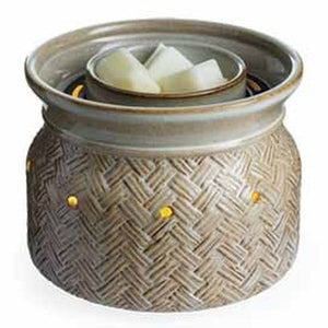 Basket Weave Wax Melter with Fan