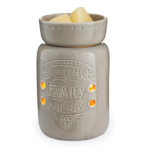 Faith, Family, Friends Midsize Wax Melter