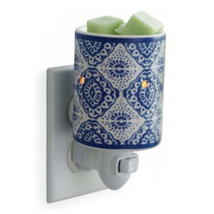 Indigo Porcelain Pluggable Fragrance Warmer