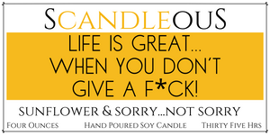 Life Is Great When You Don't Give A F*ck