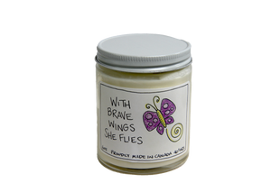 With Brave Wings She Flies