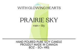 WITH GLOWING HEARTS - PRAIRIE SKY (SASKATCHEWAN)