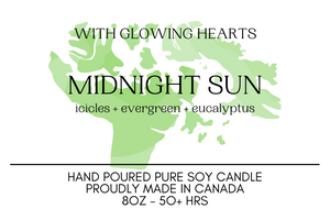 WITH GLOWING HEARTS - MIDNIGHT SUN (NUNAVUT)